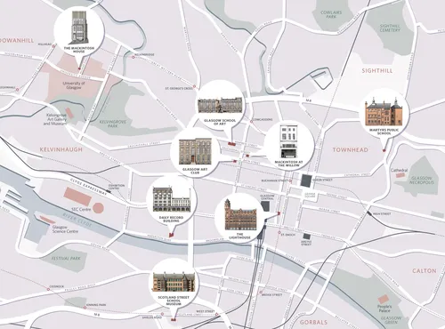 Maps scotland important places
