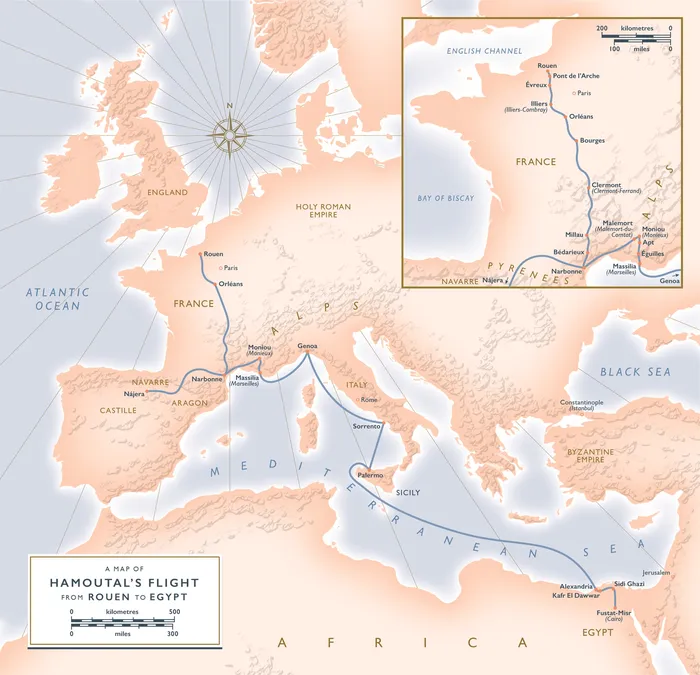 Ilustração do mapa da Europa medieval The Convert&#39;