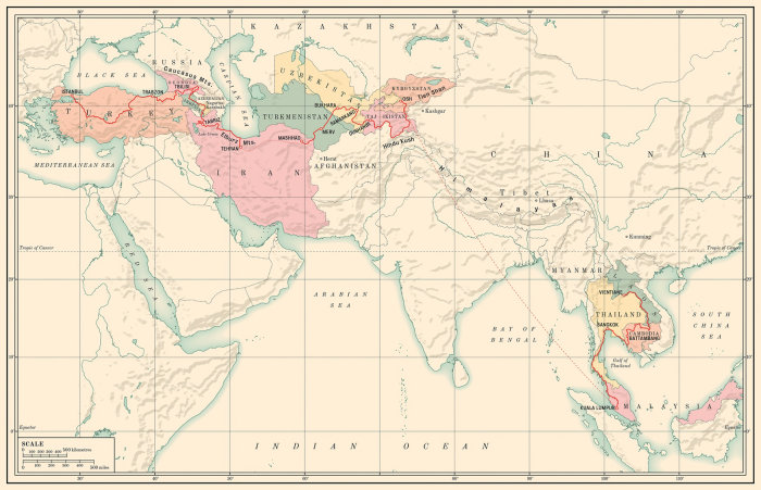 为 HarperCollins 绘制全球地图