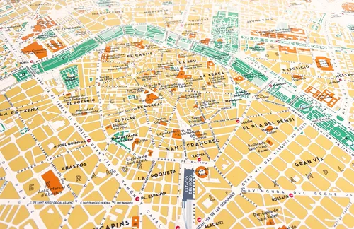 Detailed map of San Francisco, California