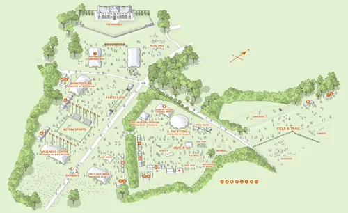 Chessington World of Adventures resort guide map