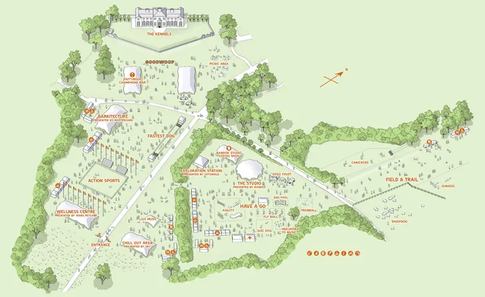 Chessington World of Adventures resort guide map