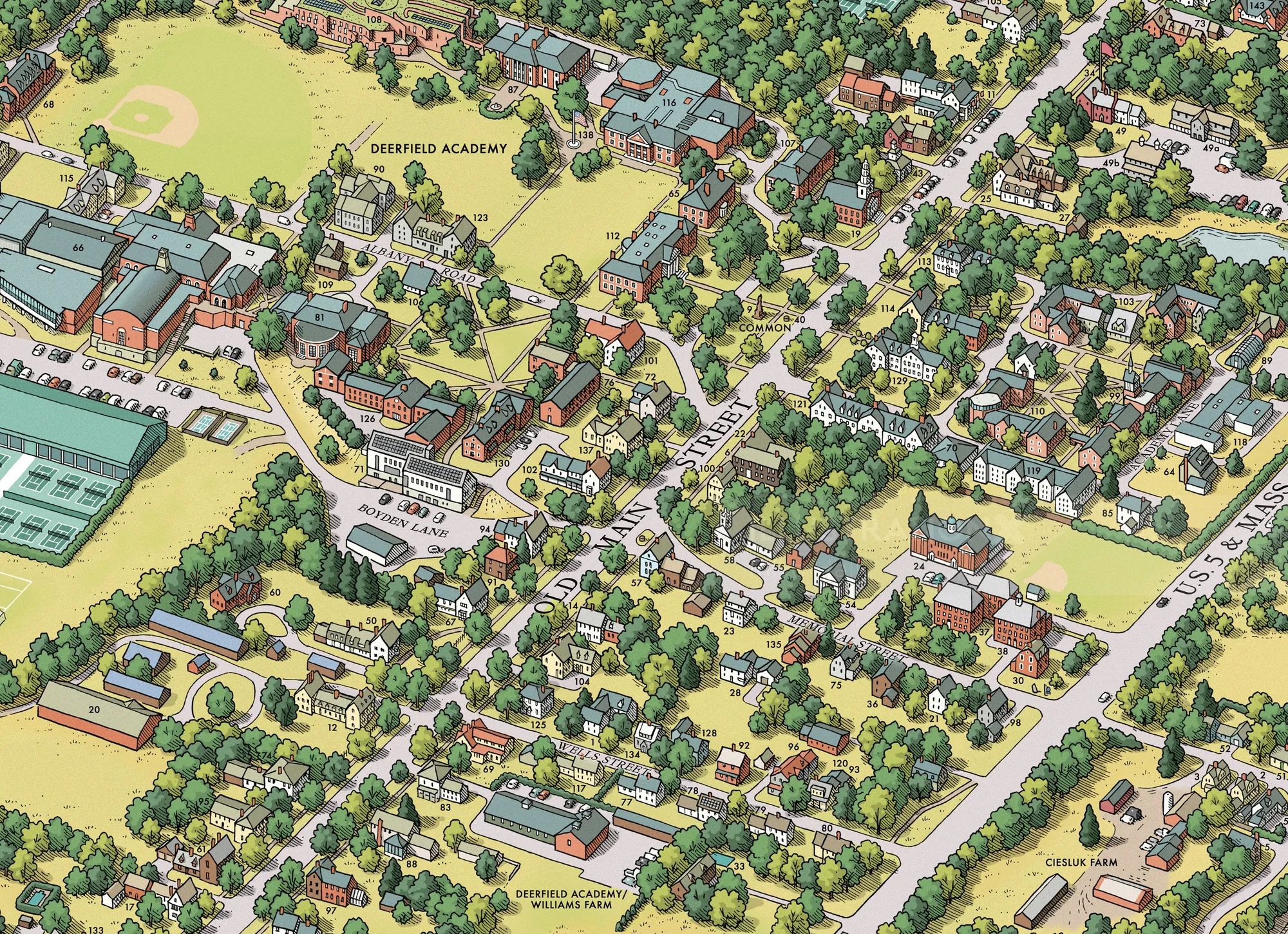 Denison University and  The Village of Granville - Ohio