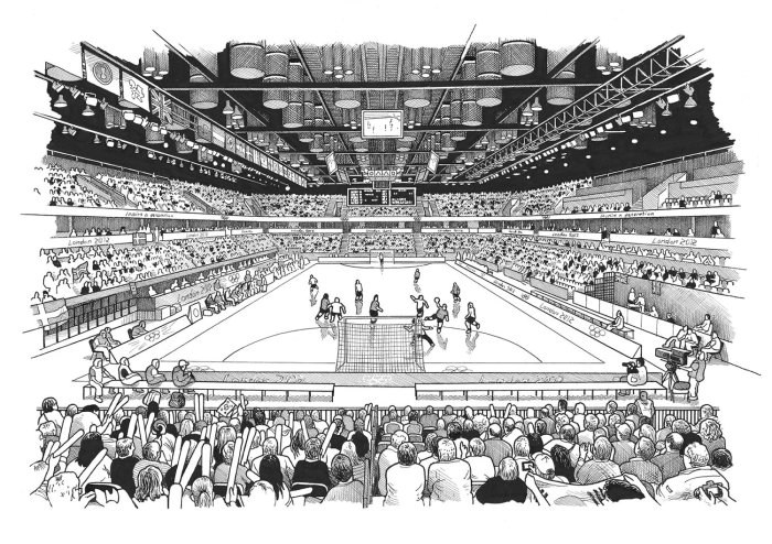 Illustration of The Copper Box With Crowded