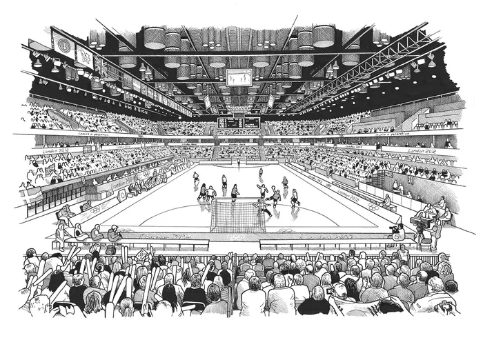 Illustration of The Copper Box With Crowded