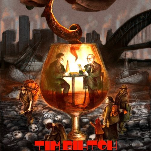 Misha Chernov's cover art for Juice by Tim Winton