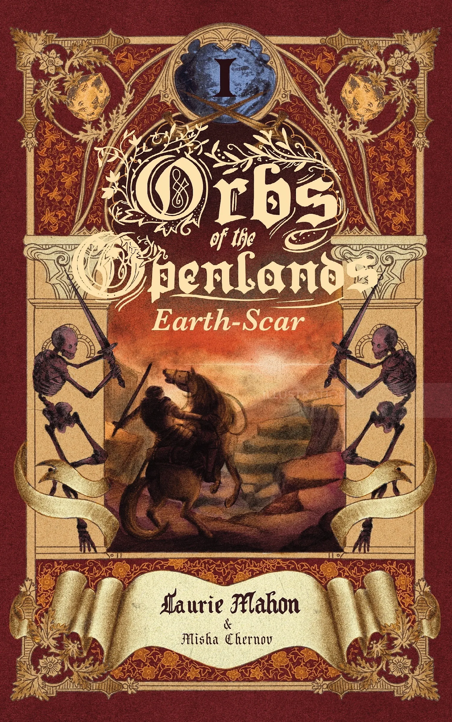 Book cover for Orbs of the Openland: Earth-Scar by Misha Chernov