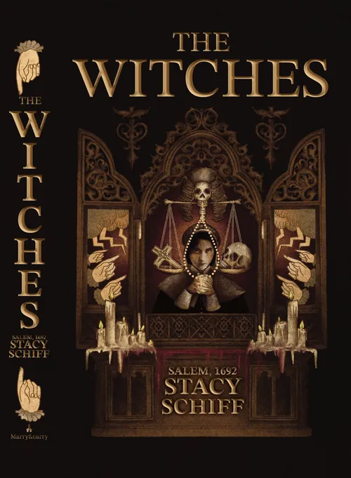 Book cover for The Witches by Stacy Schiff, designed by Misha Chernov