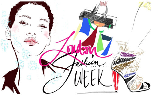 London Fashion week illustration