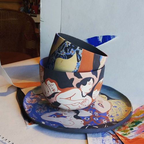 Live Hand-painted ceramics