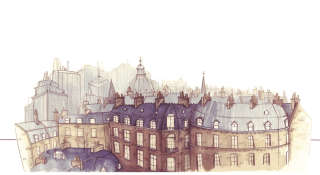 Illustration of buildings