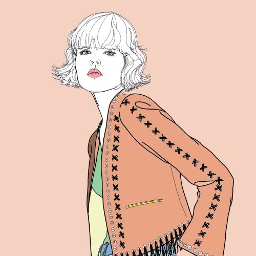 masterclass by Montana Forbes in fashion illustration