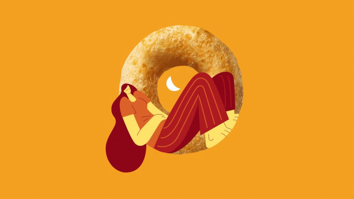 Gif animation for a Honey Nut Cheerios advertising