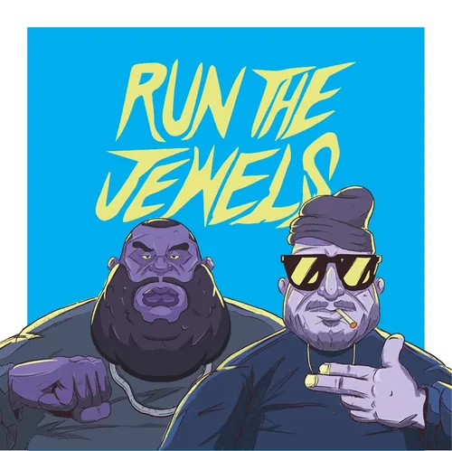 Run the Jewelsの肖像画（イラスト：Mpumelelo Bhengu）