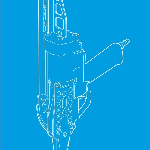 pressluft pistole illustration
