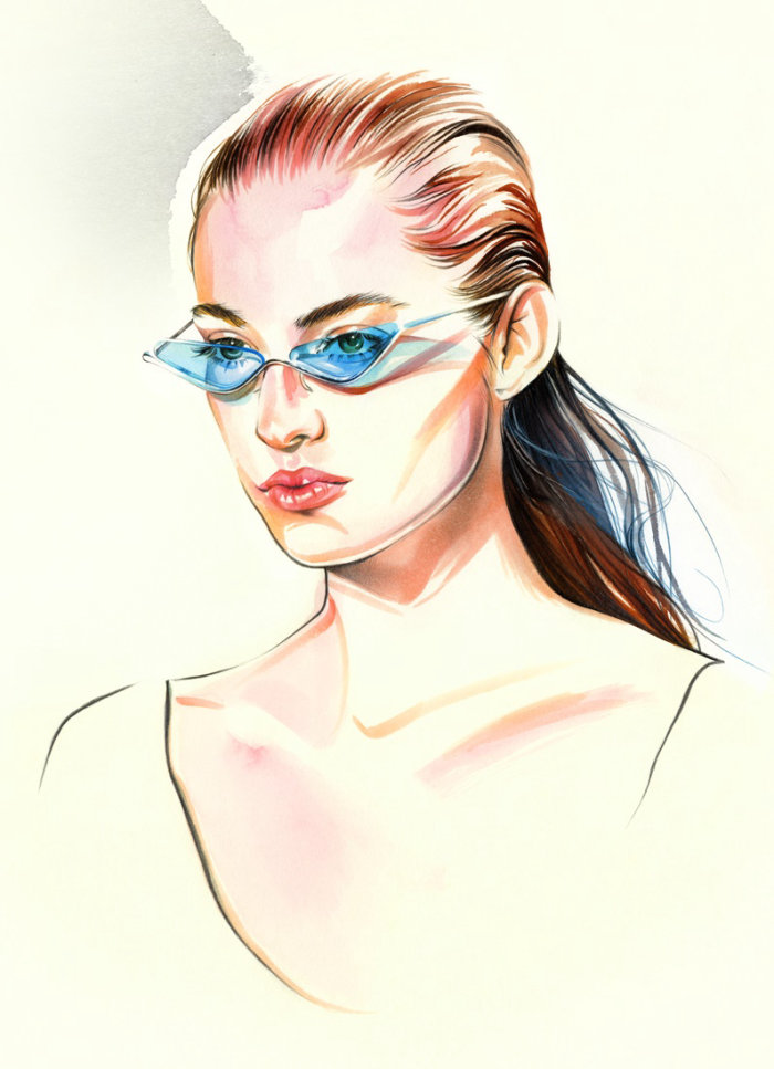 Natalia Sanabria - Fashion & Beauty illustrator, Costa Rica