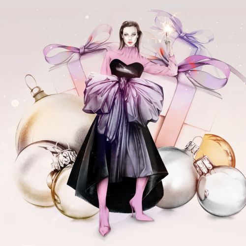 Photorealism of fashion woman