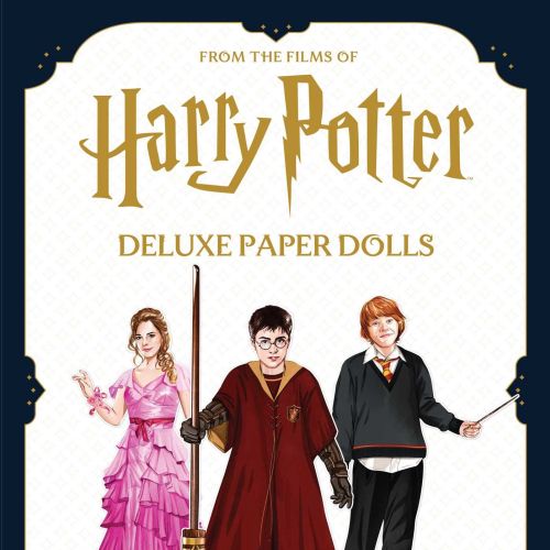 Harry Potter paper dolls with costumes and props from the films
