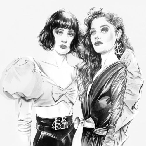 Natalia Sanabria International Fashion & Beauty illustrator. Costa Rica