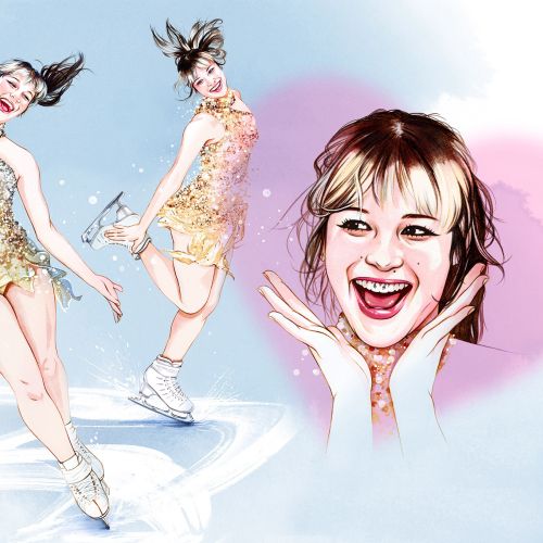 Natalia Sanabria Editorial Entertainment and celebrity Illustrator from Costa Rica