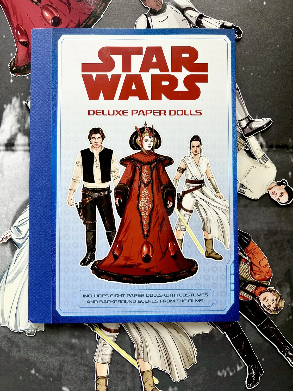 Cover of Star Wars Deluxe Paper Dolls book by Natalia Sanabria
