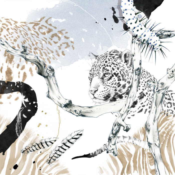 Illustration de tigre animal