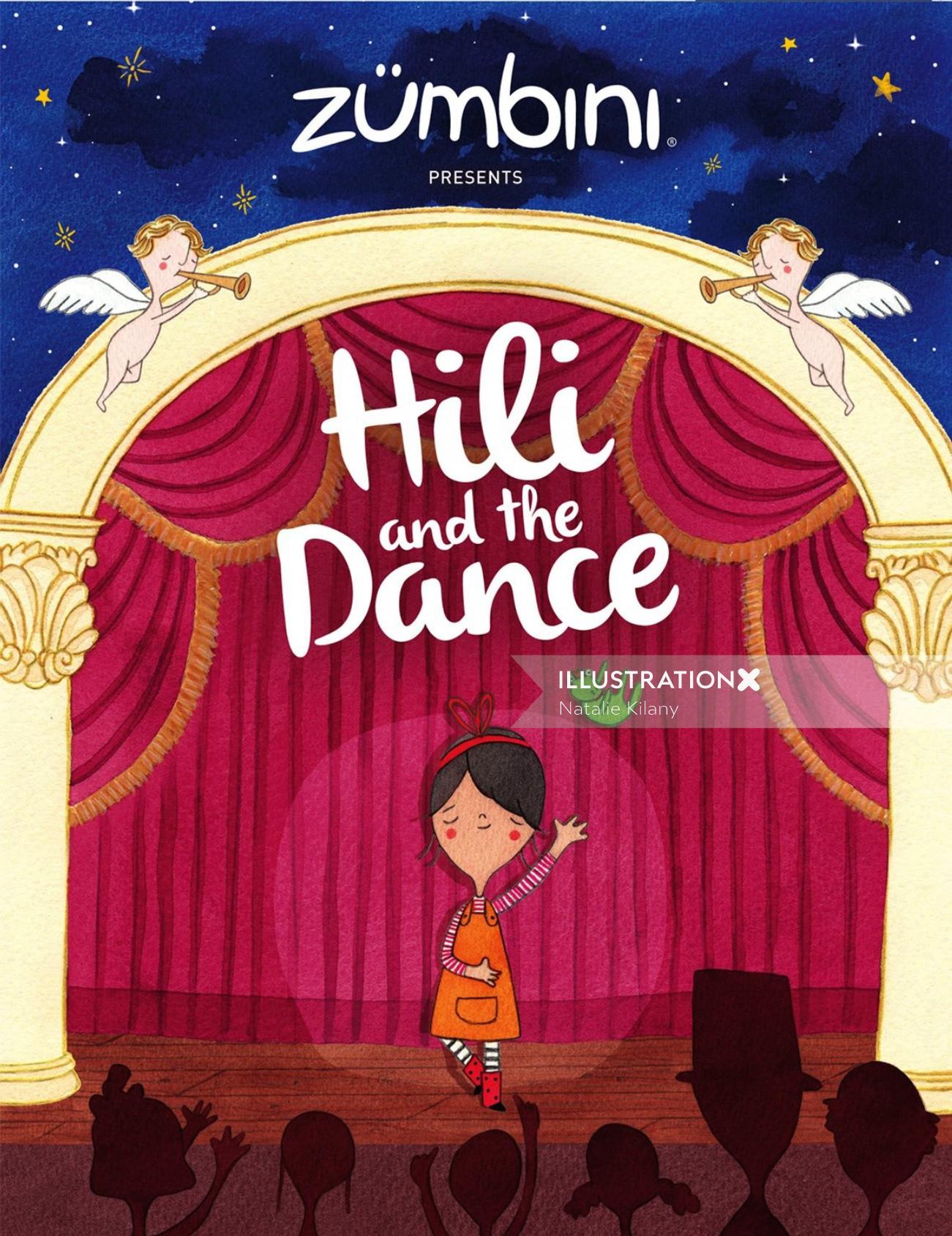 Hili and the Dance editorial artwork