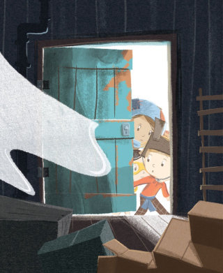 Libro ilustrado de acrílico para niños The Dress Up Box