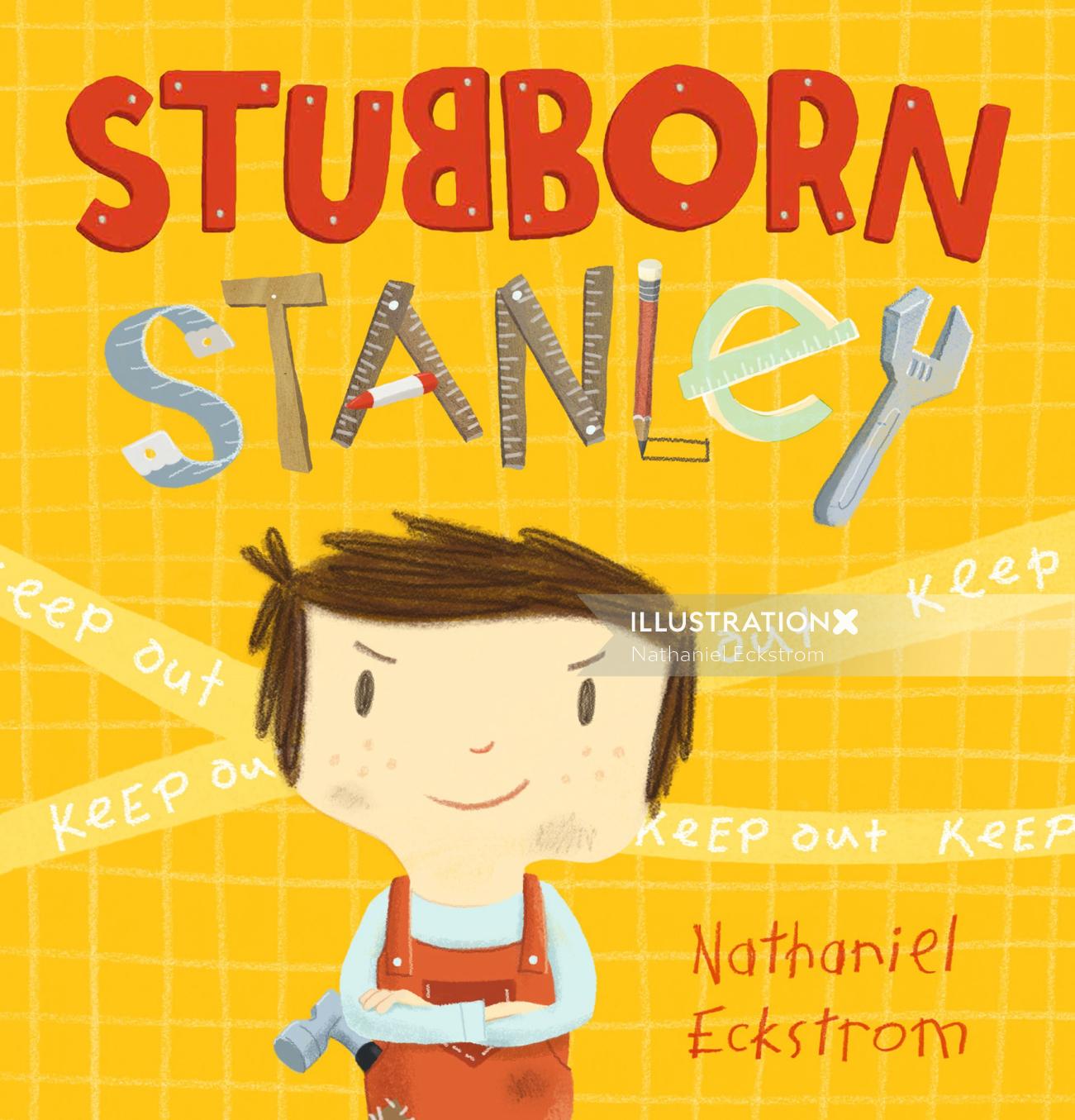 Book Cover Artwork For Stubborn Stanley