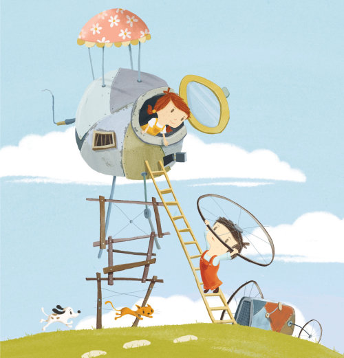 Picture Book Illustration For Stubborn Stanley