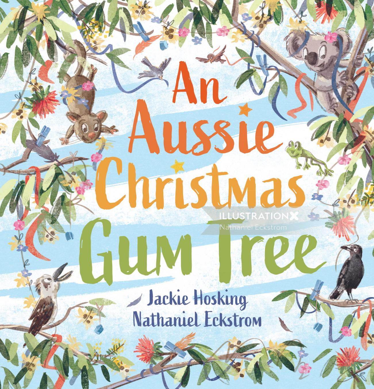 An Aussie Christmas Gum Tree