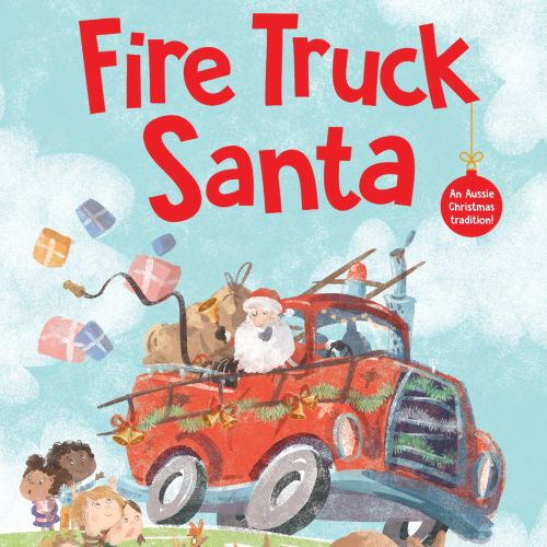 Fire Truck Santa
