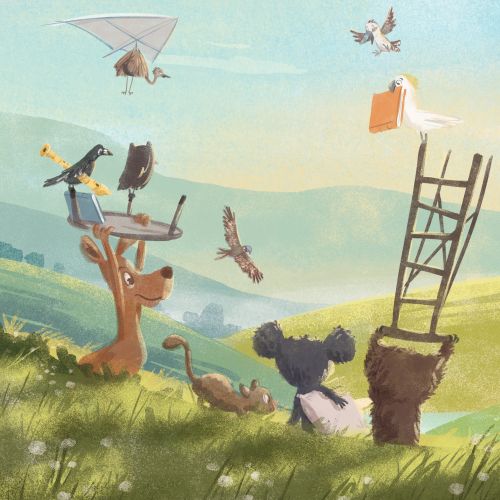 Nathaniel Eckstrom Animals Illustrator from Australia