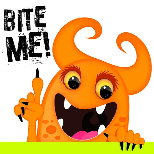 Animal showing Bite Me