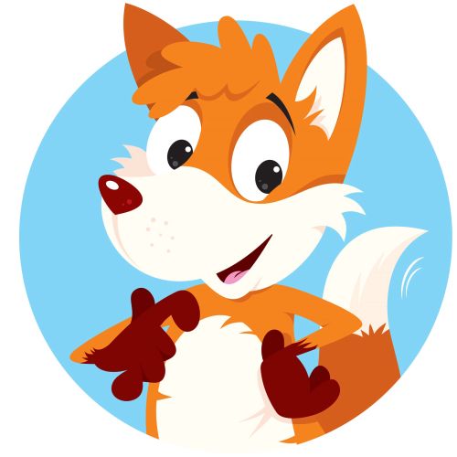 Graphic art of Fox