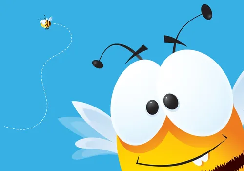 Buzzy Bee illustration by Nick Diggory