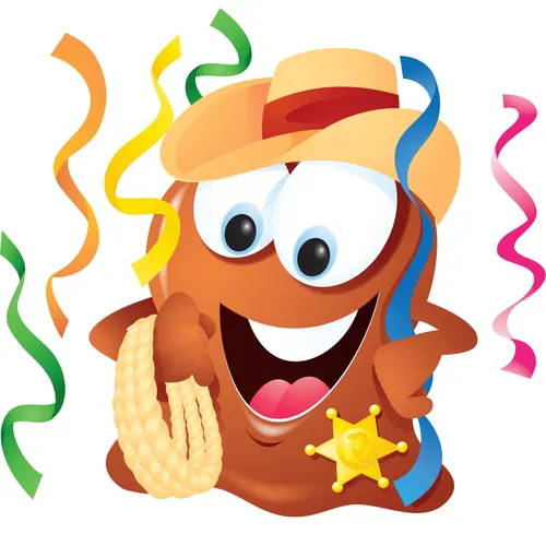 Digital Illustration of cartoon sheriff
