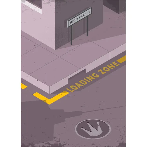 Graphic of loading zone
