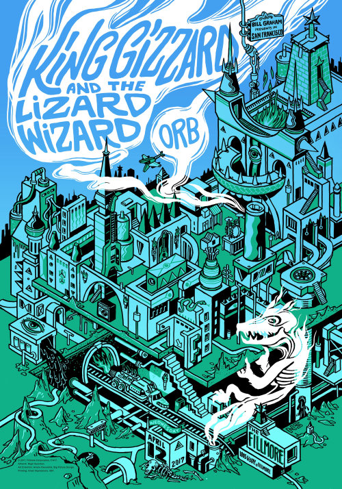 Poster for Kinggizzard and the Lizard Wizard
