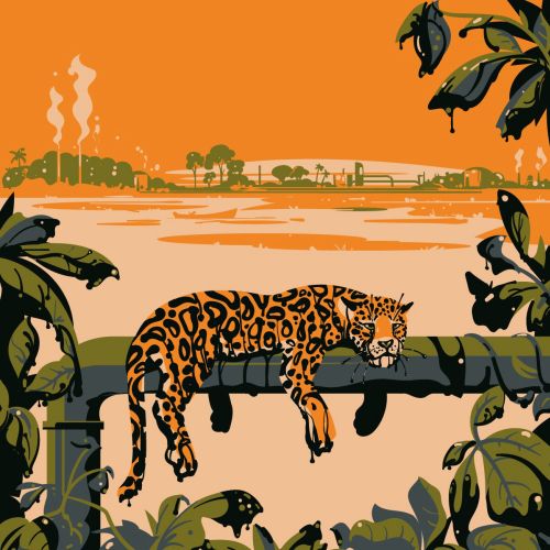 Cover poster design for Save Yasuni National Park