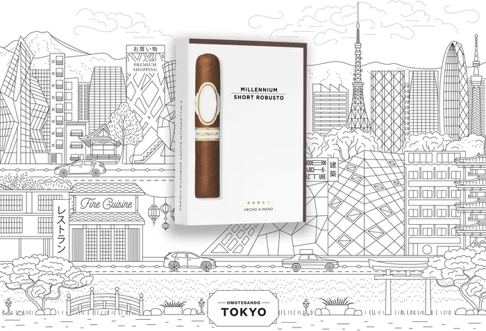 Advertising of Millennium Short Robusto