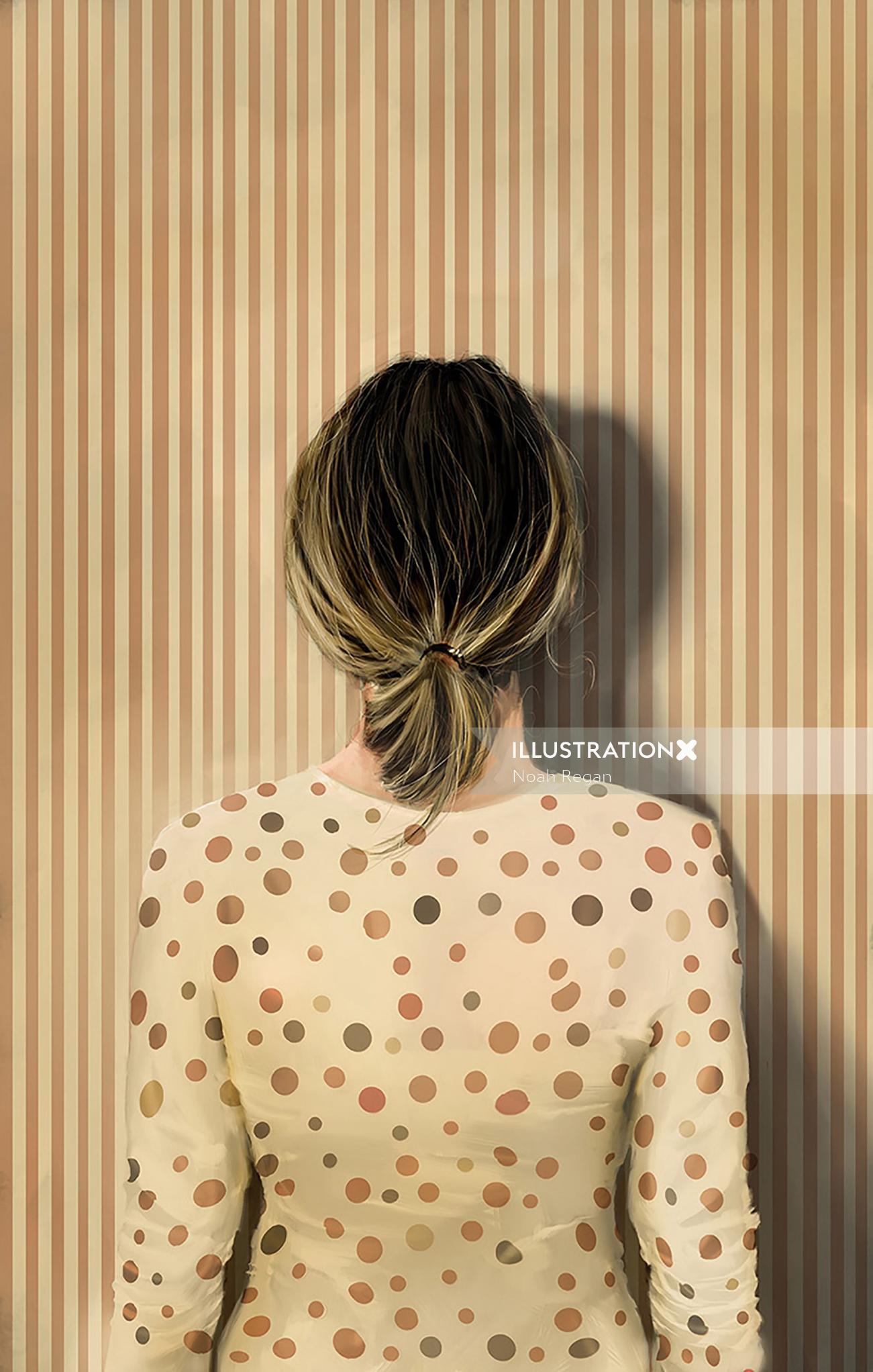Stripes and Dots fashion book cover
