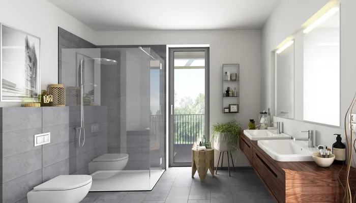 3D / CGI Rendering bathroom