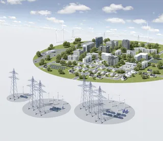 Futuristic Eco-Friendly Urban Development | Illustration by Oliver ...