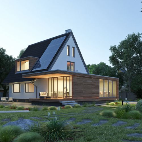 3D / CGI individual house architecture