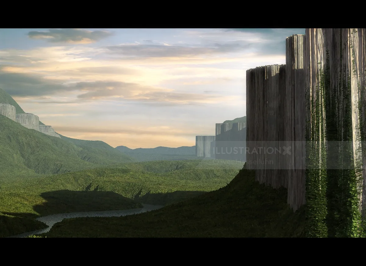 Graphic design of Urwald