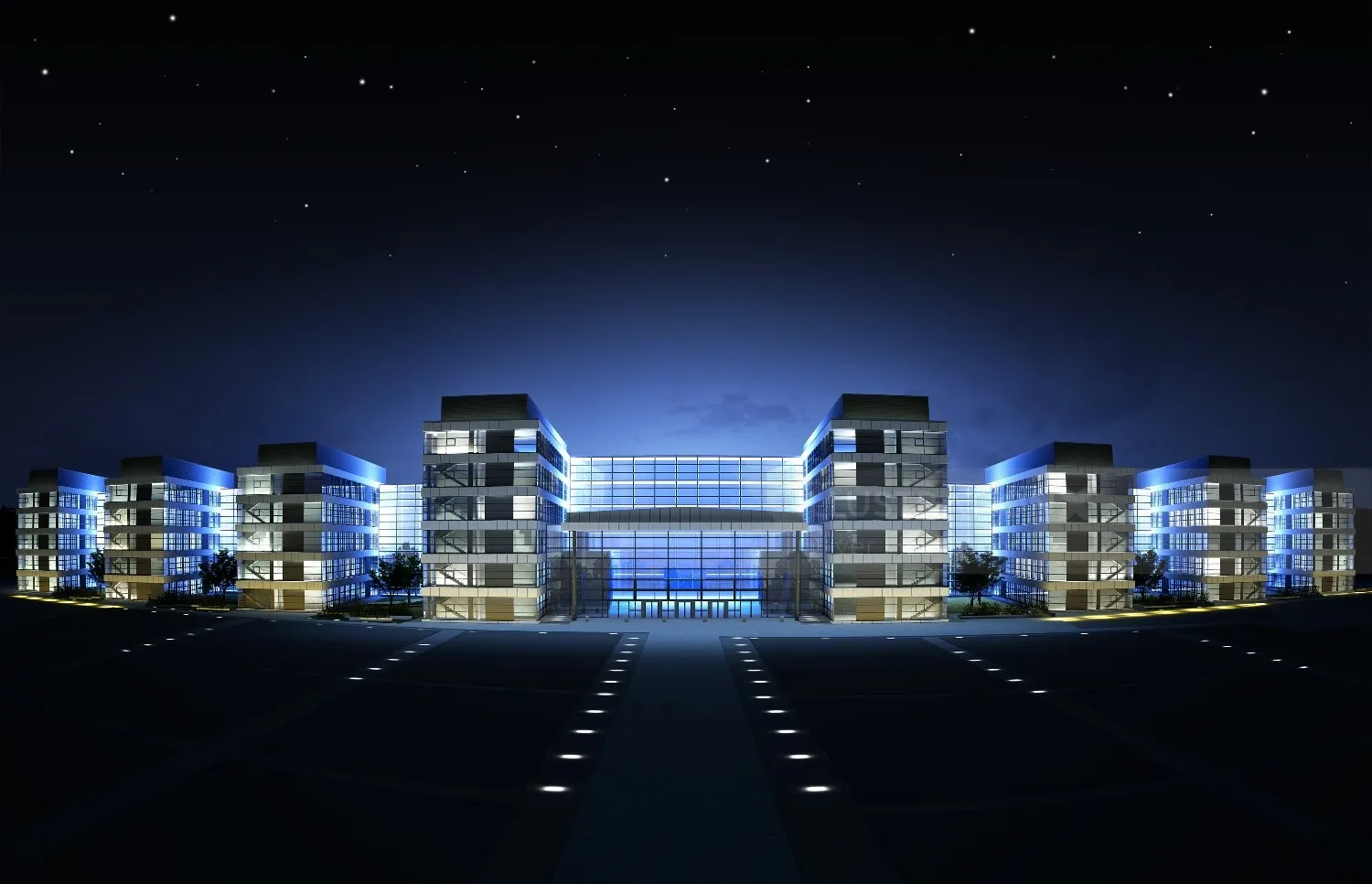 3d illustration of Deutsche Börse