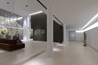 3D illustration of Foyer