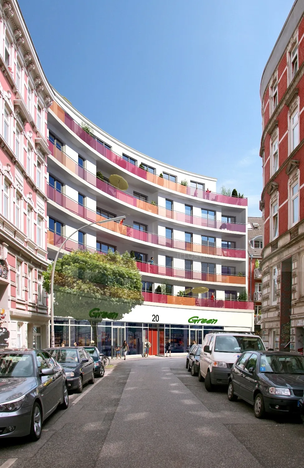 CGI Rendering design of Wohnhaus 2