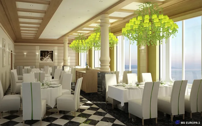 3D / CGI Rendering restaurant hall